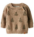 Lil' Atelier Bluse - Strik - NbnGalto - Oxford Tan