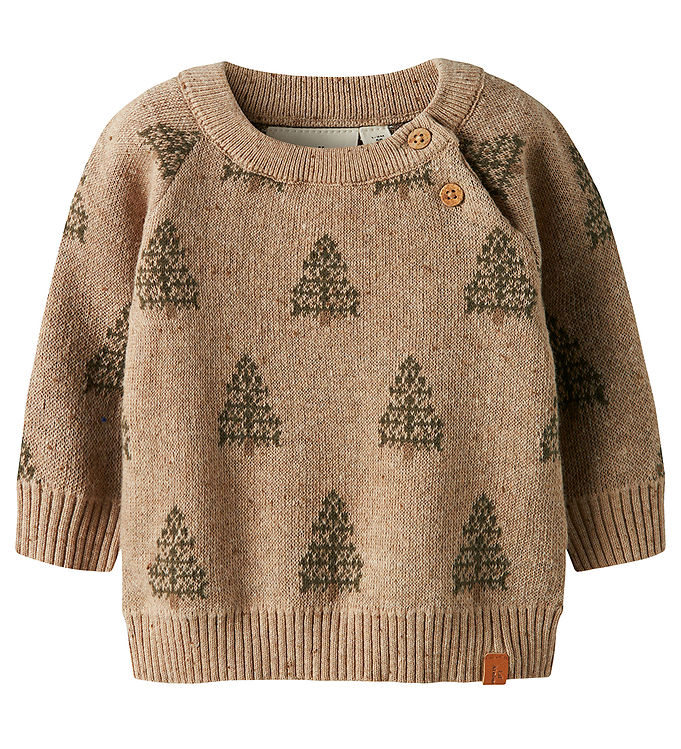 Lil' Atelier Bluse - Strik - NbnGalto - Oxford Tan