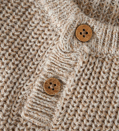Lil Atelier Vest - Strik - NmmRokko - Oxford Tan/Melange