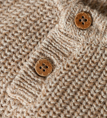 Lil Atelier Vest - Strik - NmmRokko - Oxford Tan/Melange