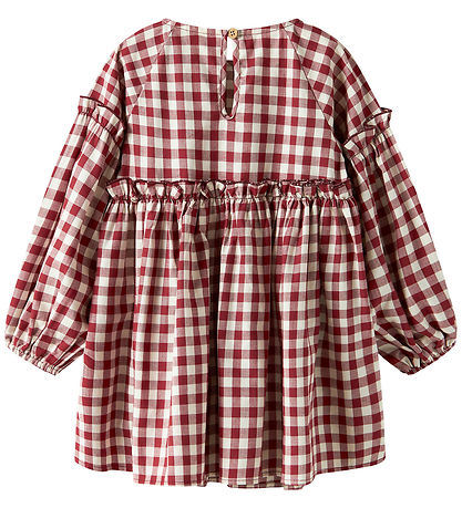 Lil Atelier Kjole - NmfRio - Red Dahlia