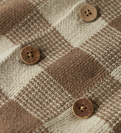 Lil Atelier Cardigan - Strik - NmmRobo - Sepia Tint