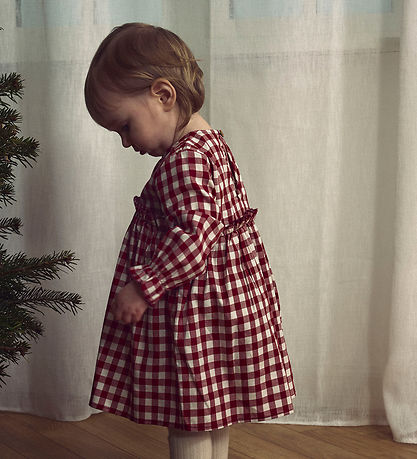 Lil Atelier Kjolebody l/æ - NmfRio - Red Dahlia