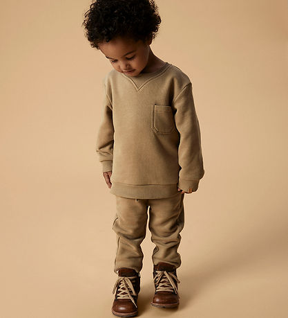 Lil Atelier Sweatpants - NmmIlondon - Sepia Tint