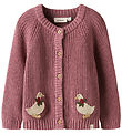 Lil Atelier Cardigan - Strik - NmfEmlen - Nostalgia Rose