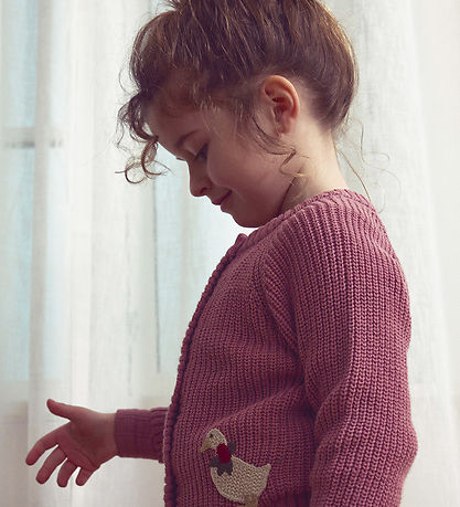 Lil Atelier Cardigan - Strik - NmfEmlen - Nostalgia Rose