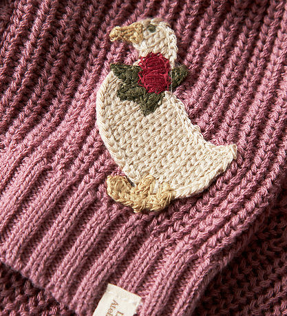 Lil Atelier Cardigan - Strik - NbfEmlen - Nostalgia Rose