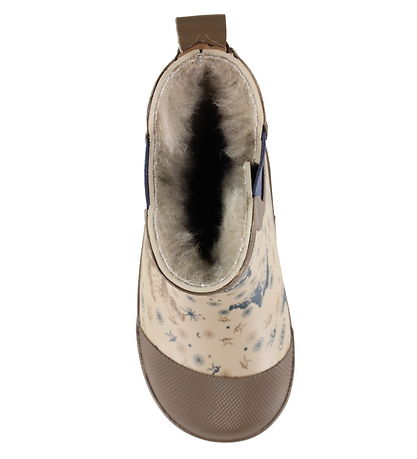 Mikk-Line Gummistøvler m. For - Wellies - AOP - Coriander