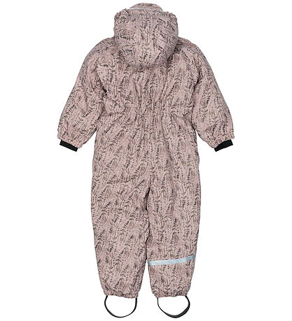 Mikk-Line Flyverdragt - PU - Recycled - AOP - Cloud Gray