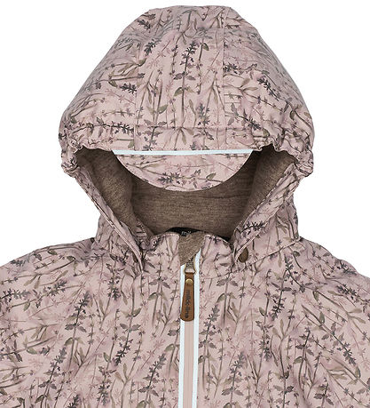 Mikk-Line Flyverdragt - PU - Recycled - AOP - Cloud Gray