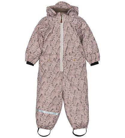 Mikk-Line Flyverdragt - PU - Recycled - AOP - Cloud Gray