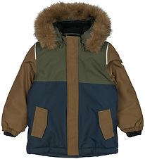 Mikk-Line Vinterjakke - Olive Night/Navy Mikk-Line Vinterjakke - Olive Night/Navy