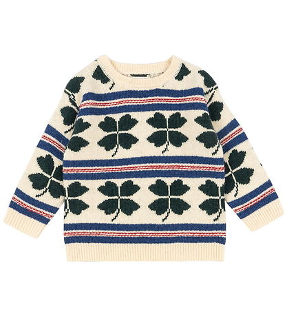 Konges Sløjd Bluse - Uld - Strik - Billi - Clover Konges Sløjd Bluse - Uld - Strik - Billi - Clover