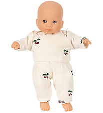 Konges Sløjd Dukke - My First Mini Doll - Cherry AOP - 20 cm