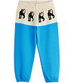Mini Rodini Sweatpants - Panther - Blå Mini Rodini Sweatpants - Panther - Blå
