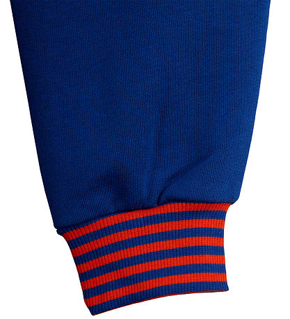 Mini Rodini Sweatpants - Striped - Blue Mini Rodini Sweatpants - Striped - Blue
