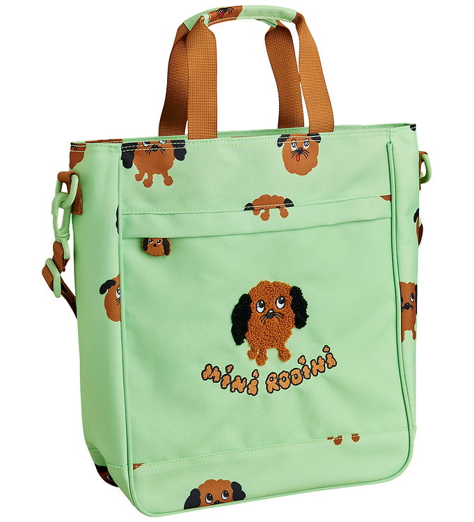 Mini Rodini Taske - Doggies - Grøn