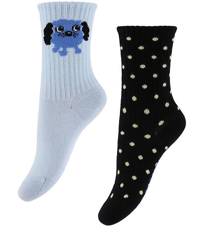 Mini Rodini Strømper - 7-pak - Doggie - Multi