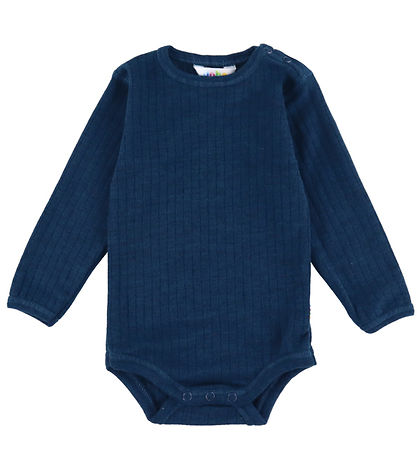 Joha Body l/æ - Uld - Rib - Mørk Turkis