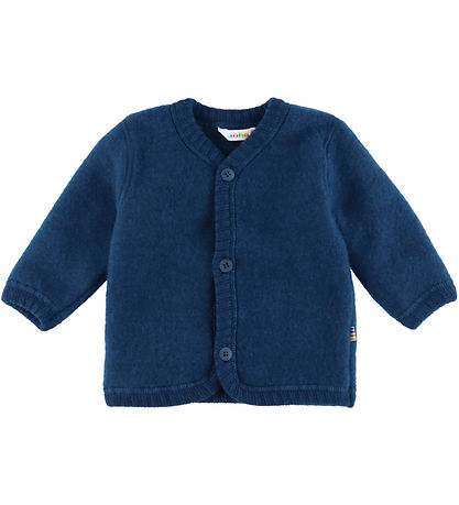 Joha Cardigan - Uld - Mørk Turkis