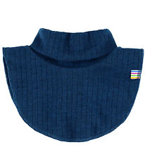 Joha Halsedisse - Uld - Rib - Mørk Turkis Joha Halsedisse - Uld - Rib - Mørk Turkis