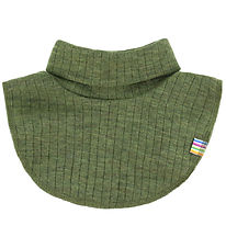 Joha Halsedisse - Uld - Rib - Mørk Oliven Joha Halsedisse - Uld - Rib - Mørk Oliven