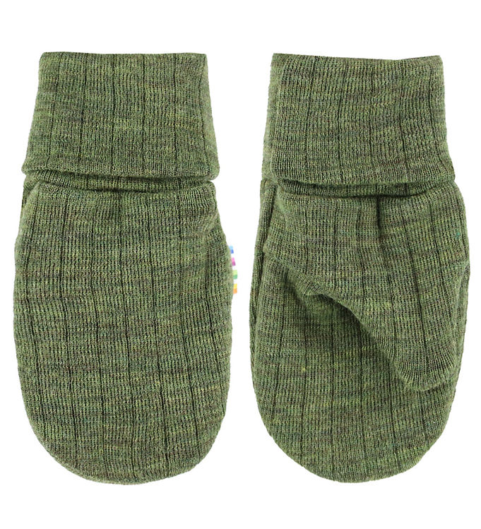 Joha Luffer – Uld – Rib – Mørk Oliven