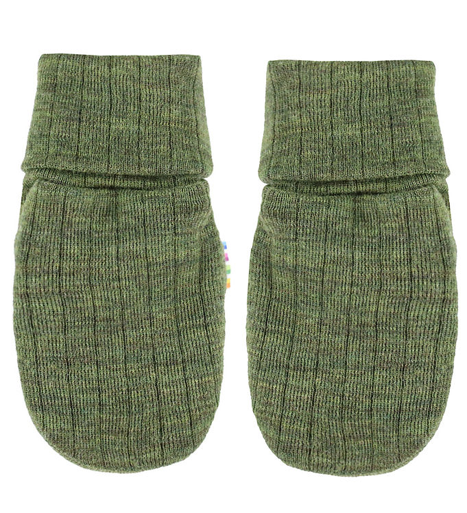 Joha Luffer – Uld – Rib – Mørk Oliven