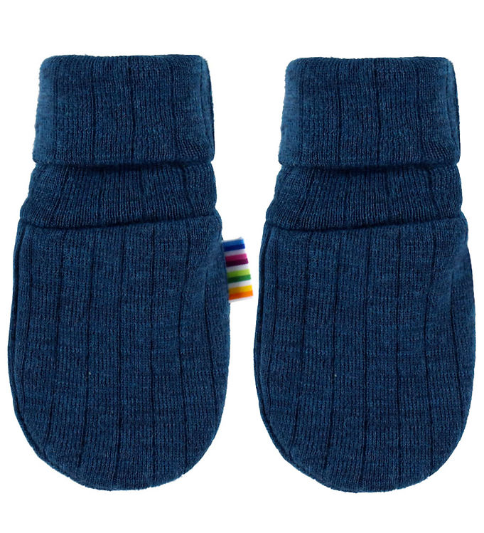 Joha Luffer – Uld – Rib – Mørk Turkis