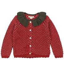 Konges Sløjd Cardigan - Uld - Strik - Strawberry - Barbados Cher Konges Sløjd Cardigan - Uld - Strik - Strawberry - Barbados Cher