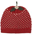 Konges Sløjd Hue - Strik - Uld - Strawberry - True Red
