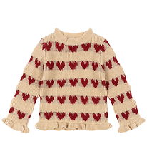 Konges Sløjd Bluse - Uld - Strik - Laula - Heart Konges Sløjd Bluse - Uld - Strik - Laula - Heart