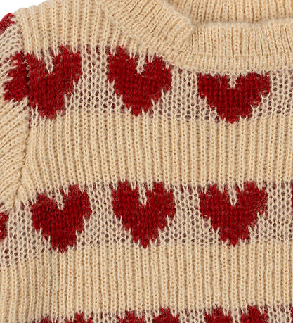 Konges Sløjd Bluse - Uld - Strik - Laula - Heart Konges Sløjd Bluse - Uld - Strik - Laula - Heart