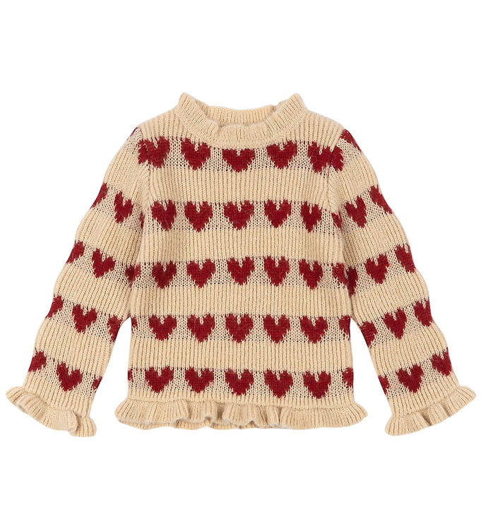 Konges Sløjd Bluse - Uld - Strik - Laula - Heart