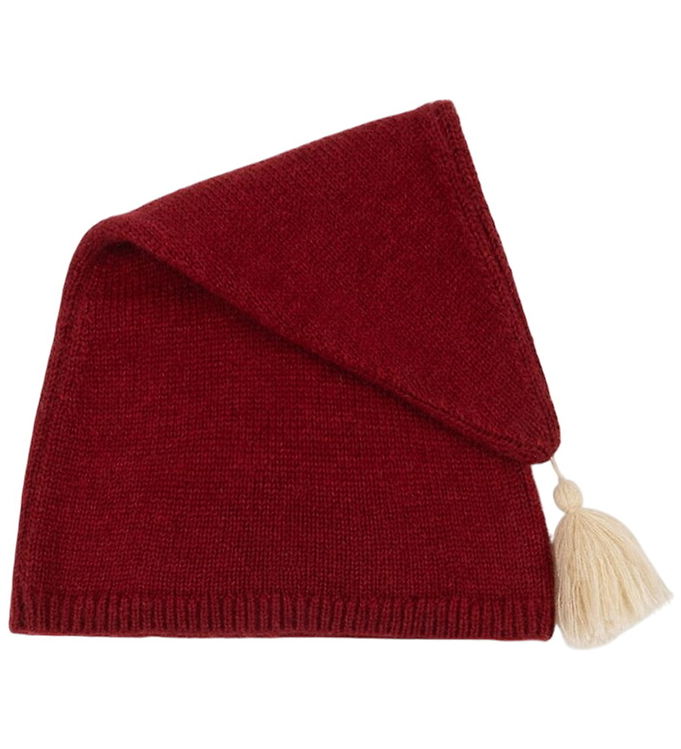 Konges Sløjd Nissehue - Uld - Strik - Christmas Red