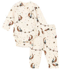 Konges Sløjd Sæt - Slå-om Body l/æ/Leggings - Luna Konges Sløjd Sæt - Slå-om Body l/æ/Leggings - Luna