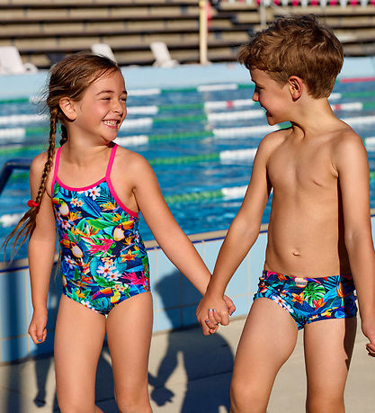 Funkita Badedragt - Printed - UV50+ - Birdie Wordie