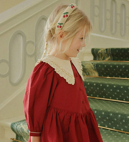 Konges Sløjd Hairband - Beads - Cherry