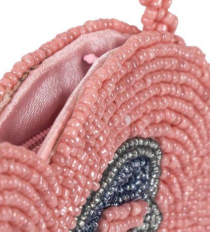 Konges Sløjd Skuldertaske - Beaded Heart - Amarena