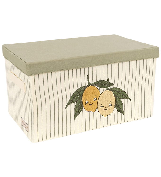 Konges Sløjd Opbevaringskurv - Lille - Lemon