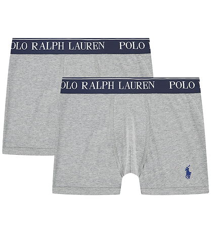 Polo Ralph Lauren Boxershorts - 2-pak - Andover Heather Polo Ralph Lauren Boxershorts - 2-pak - Andover Heather