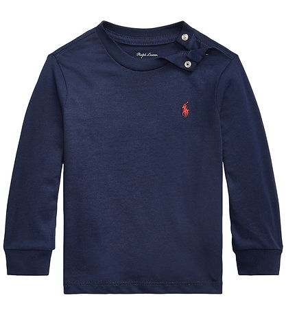 Polo Ralph Lauren Bluse - Cruise Navy Polo Ralph Lauren Bluse - Cruise Navy