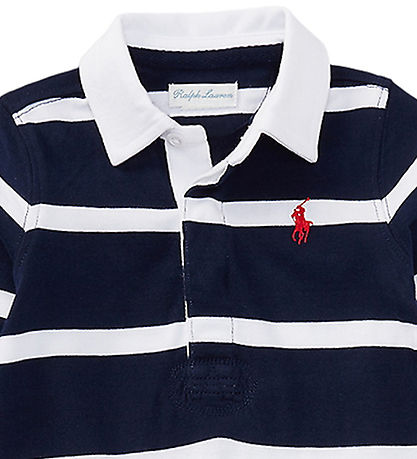 Polo Ralph Lauren Heldragt - Refined Navy/Hvidstribet Polo Ralph Lauren Heldragt - Refined Navy/Hvidstribet