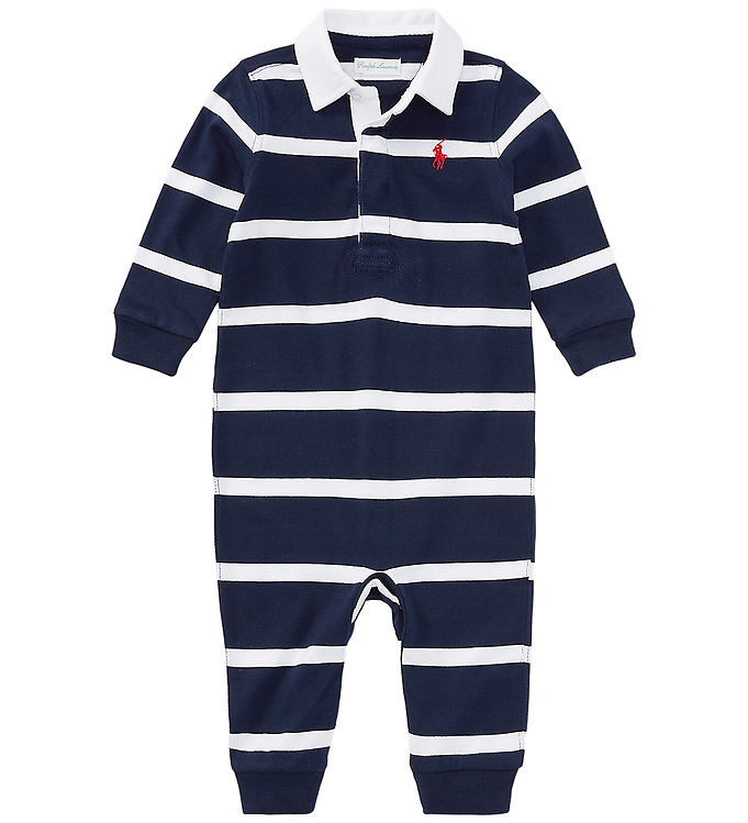 Polo Ralph Lauren Heldragt - Refined Navy/Hvidstribet