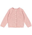 Konges Sløjd Cardigan - Strik - Mellow Rose m. Hulmønster