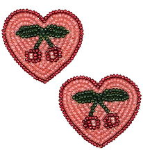 Konges Sløjd Hårsløjfer - 2-pak - Cherry