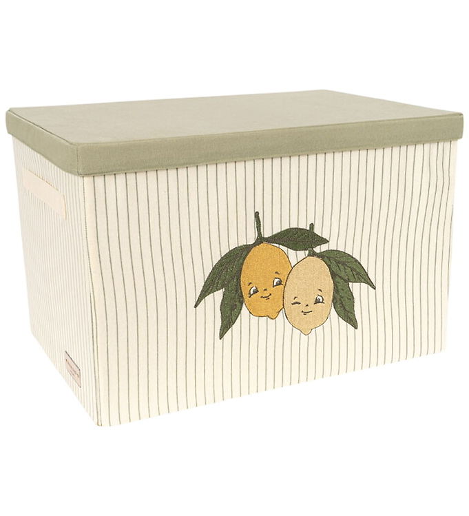 Konges Sløjd Opbevaringskurv - Stor - Lemon