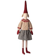 Maileg Nissepige - Str. 6 - Nederdel og Strikket Sweater