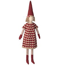 Maileg Nissepige - Str. 5 - Strikket Kjole - Pixy  Maileg Nissepige - Str. 5 - Strikket Kjole - Pixy