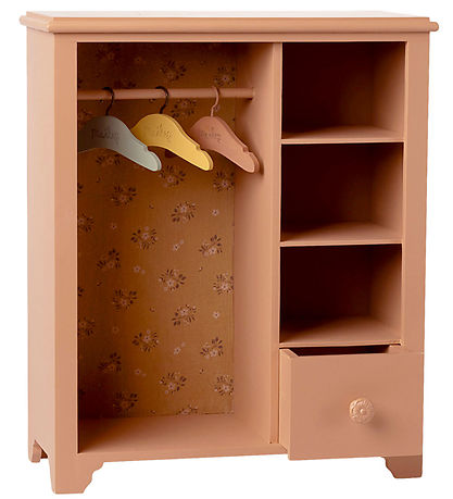 Maileg Skab - Stor - Kanin - Mørk Pudder Maileg Skab - Stor - Kanin - Mørk Pudder